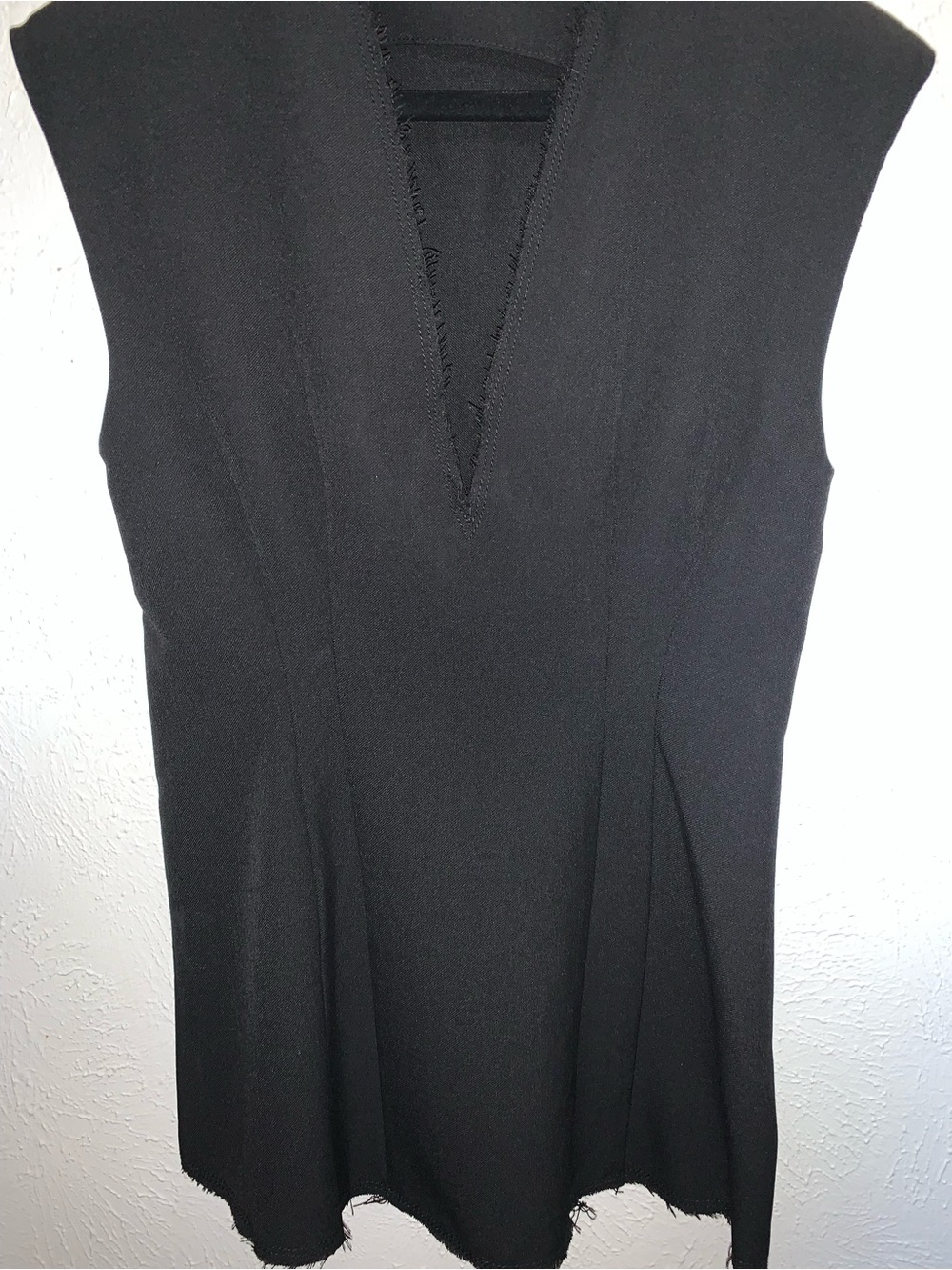 Zara structured sleeveless top